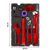 Einhell 370527 dėklų įdėklų rinkinys, 8 dalių