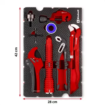 Einhell 370527 dėklų įdėklų rinkinys, 8 dalių