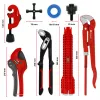 Einhell 370527 dėklų įdėklų rinkinys, 8 dalių