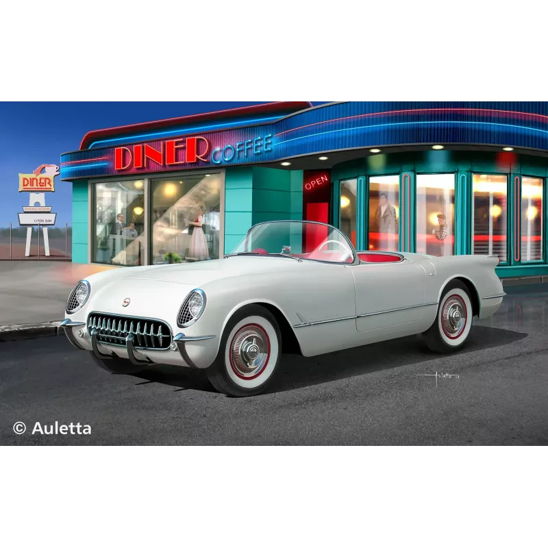 Revell 67718 1953 Corvette Roadster 1:24 plastikinis modelio rinkinys