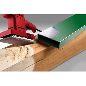 KWB 815888 švitrinio popieriaus lapai, grūdėtumas P60/P80/P120/P180, 230 x 93 mm, 50 vnt.