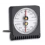 TFA Dostmann 45.2018 Analoginis Apvalus Termometras, Ø63 mm, -20 iki +50 °C, Baltas/Sidabrinis 7601