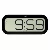 TFA Dostmann radijo bangomis valdomas sieninis laikrodis 60.4514.01 juodas