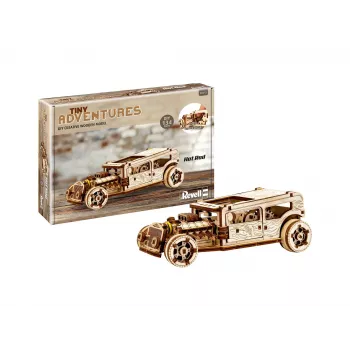 Revell Holz Tiny Adventures - Hot Rod medinis modelio rinkinys 00612