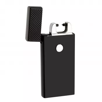 TFA Dostmann 98.1124.01 plazminė lanko uždegimo žiebtuvėlis – įkraunamas per USB, beliekis, dvigubas lankas, atsparus vėjui