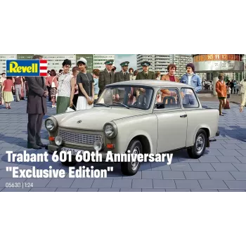 Revell 60th Anniversary Trabant 601 Exclusive Edition 1:24 plastikinis modelio rinkinys 05630