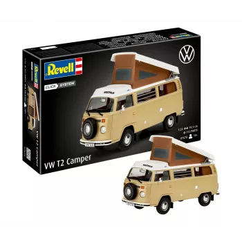 Revell 1:24 VW T2 Camper plastikinis modelio rinkinys 07676
