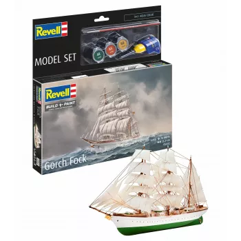 Revell Model Set Gorch Fock 1:200 burlaivio plastikinis modelio rinkinys 65432