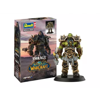 Revell World of Warcraft Thrall (Orkas) modelio rinkinys 1:12 masteliu, 30 dalių, su klijais, dažais ir teptuku 03516