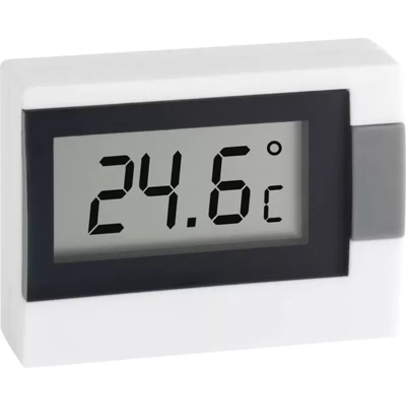 TFA DOSTMANN Mini termometras, dviguba skalė, -30 iki +50 °C, baltas 30.2017.02