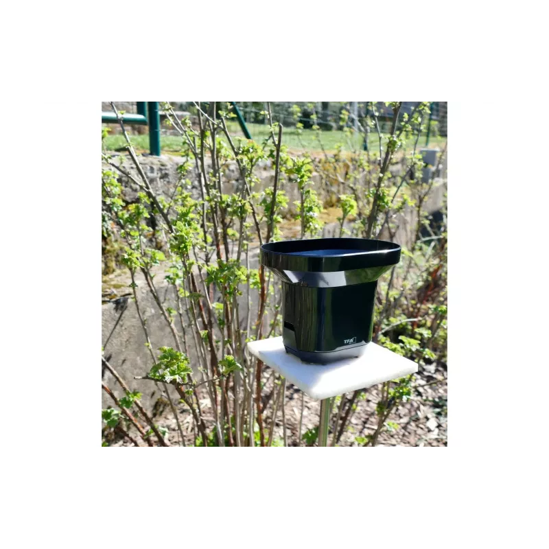 TFA Dostmann 30.3233.01 belaidis lietaus matuoklis, 433 MHz, 0-300 mm/h, 0,1 mm raiška, baltas
