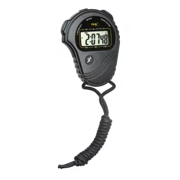 TFA Dostmann skaitmeninis chronometras - LCD ekranas - juodas - plastikas - LR44 - 70 mm (38.2029)