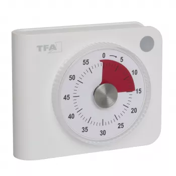 TFA Dostmann skaitmeninis virtuvės laikmatis baltas 38.2058.02