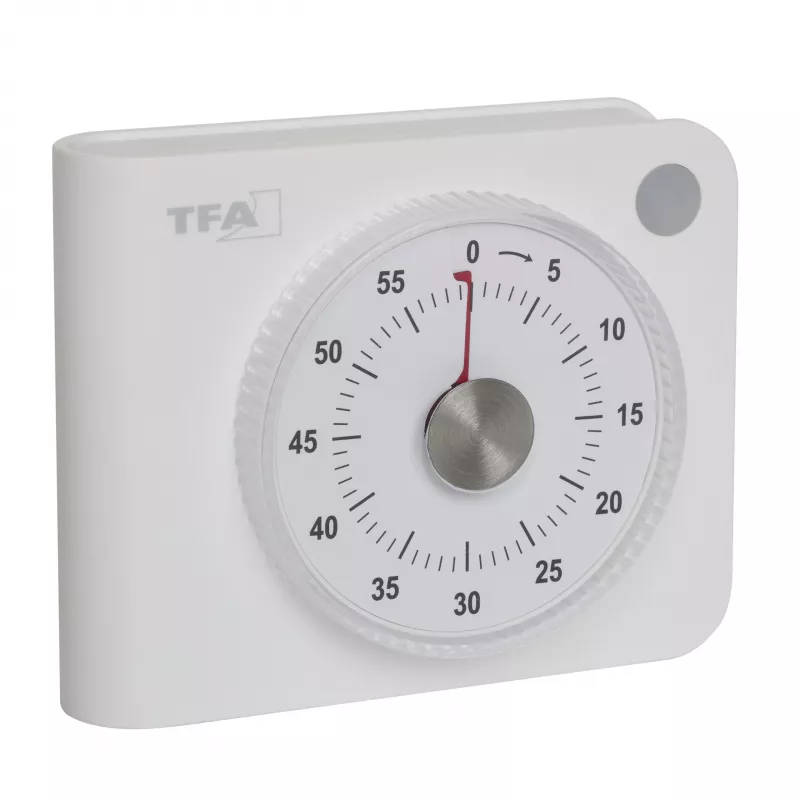 TFA Dostmann skaitmeninis virtuvės laikmatis baltas 38.2058.02