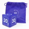 TFA Dostmann Timer CUBE skaitmeninis kubo formos laikmatis, mėlynas 38.2036.06