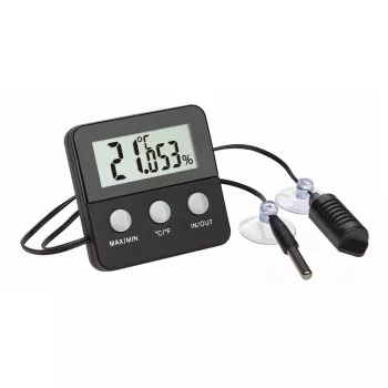 TFA TERRACHECK termometras-higrometras juodas (30.5044.01)