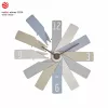 TFA Dostmann 60.3020.30 kvarcinis sieninis laikrodis 400 mm, spalvingas, tylus slenkantis mechanizmas