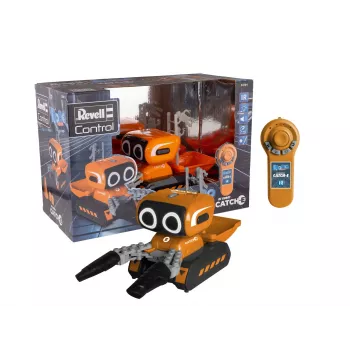 Revell RCCatch-E nuotolinio valdymo robotas su griebimo ranka, 2,4 GHz, baltas/oranžinis/juodas 24701