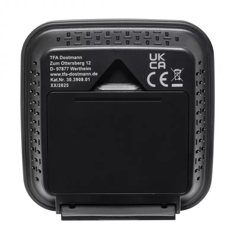 TFA Dostmann 30.3908.01 ID-A0 vidinis belaidis termo-drėgmės jutiklis, 868 MHz, temperatūra -10 iki +60°C, drėgmė 1-99% RH