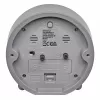 TFA Dostmann 60.1043.10 kvarcinis žadintuvas, pilkas, su tyliuoju mechanizmu ir stiprėjančiu signalu