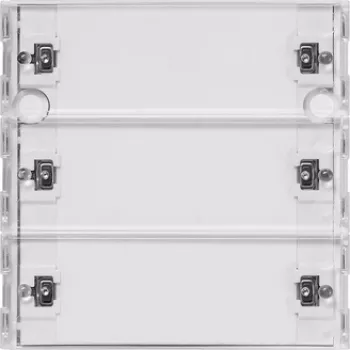 Gira KNX RF mygtukų jutiklis 3 kanalų System 55, blizgus grynai baltas 510300