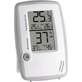 TFA Dostmann Thermo-Higrometras 30.5015 – patalpų temperatūros ir drėgmės stebėjimo prietaisas su komforto zona