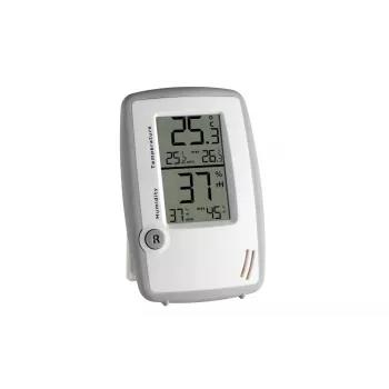 TFA Dostmann Thermo-Higrometras 30.5015 – patalpų temperatūros ir drėgmės stebėjimo prietaisas su komforto zona