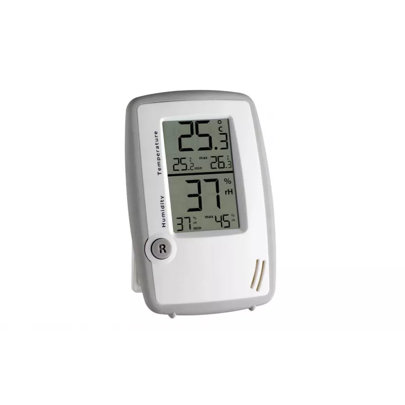 TFA Dostmann Thermo-Higrometras 30.5015 – patalpų temperatūros ir drėgmės stebėjimo prietaisas su komforto zona