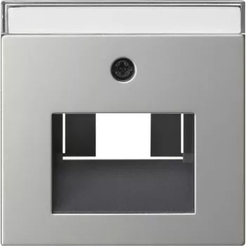 Gira System 55 dengiamoji plokštė UAE/IAE ir tinklo lizdams, nerūdijantis plienas šepetėliuotas 0284600