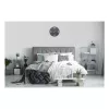 TFA Dostmann Design Radio valdomas sieninis laikrodis Contour, juodas/baltas (60.3536.10)