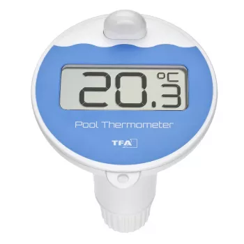 TFA Dostmann 30.3238.06 belaidis baseino jutiklis, 868 MHz, plūduriuojantis vandens temperatūros jutiklis baseinų termometrams ir orų stotims