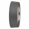 TFA Dostmann 60.3547.10 radijo bangomis valdomas sieninis laikrodis, 22,3 cm, pilkas ir vario spalvos
