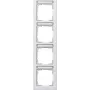 GIRA 111429 rėmelis 1 vietos Pure White blizgus System 55