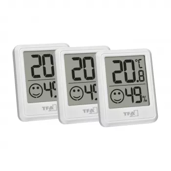 TFA Dostmann COSY termo-higrometras baltas 30.5060.02.03