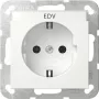 GIRA 445727 SCHUKO kištukinis lizdas System 55, grynas baltas