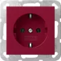 Gira System 55 SCHUKO kištukinis lizdas raudonas 4455108