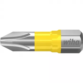 Wiha 42294 Phillips PH2 x 25 mm Power Bit, 1/4 colio Hex Shank, molibdeno-vanadžio plieno