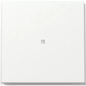 Gira TX44 svirtelė su kontroliniu langeliu, Pure White Silk Matt 329066
