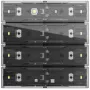 Gira Tastsens.4.70 Komfort 4f OneKNX 534400 KNX jutiklinis skydelis su 4 talpiniais mygtukais ir spalvotu ekranu