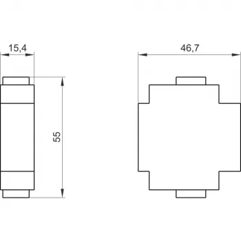 Siemens neutralusis laidas 3LD pagrindiniams ir avarinio sustabdymo jungikliams (3LD9220-0C)