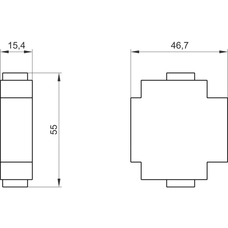 Siemens neutralusis laidas 3LD pagrindiniams ir avarinio sustabdymo jungikliams (3LD9220-0C)