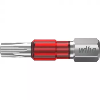 Wiha 7015TY T30 x 29 mm Torx antgalis, 1/4 colio šešiabriaunis kotas, 25 vnt. pakuotė 42550