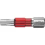 Wiha 7015TY T30 x 29 mm Torx antgalis, 1/4 colio šešiabriaunis kotas, 25 vnt. pakuotė 42550