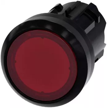 Siemens SIRIUS ACT Mygtuko Aktuatorius 22mm Apvalus Raudonas Momentinis 3SU1001-0AD20-0 3SU10010AD200AA0