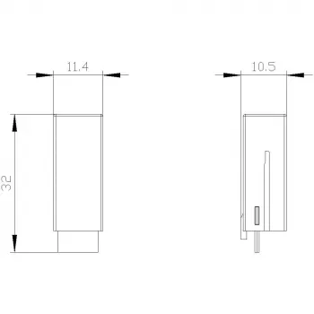 Siemens LED modulis 24 V DC raudonas LZS:PTML0024
