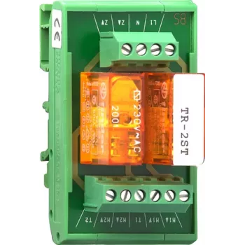 GIRA Isolation Relay 086100 izoliacinė relė žaliuzių valdymui DIN bėgeliui 230V AC 2NO