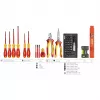 Wiha Basic Set L Electric 46 dalių VDE izoliuotų įrankių rinkinys su dėklu 47312