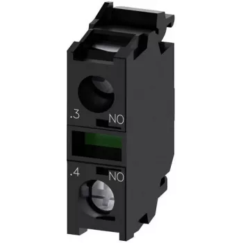 SIEMENS SIRIUS ACT 3SU1400-1AA10-1LA0 kontaktų modulis, 1 NO, varžtiniai gnybtai, montuojamas prie grindų