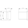 Siemens SIRIUS 3RT2936-1BD00 varistorinė viršįtampių slopintuvė 3RT2 kontaktoriams, 127-240 V AC / 150-250 V DC, kištukinė, priekinio montavimo