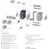 Siemens SIRIUS 3RT2936-1BD00 varistorinė viršįtampių slopintuvė 3RT2 kontaktoriams, 127-240 V AC / 150-250 V DC, kištukinė, priekinio montavimo